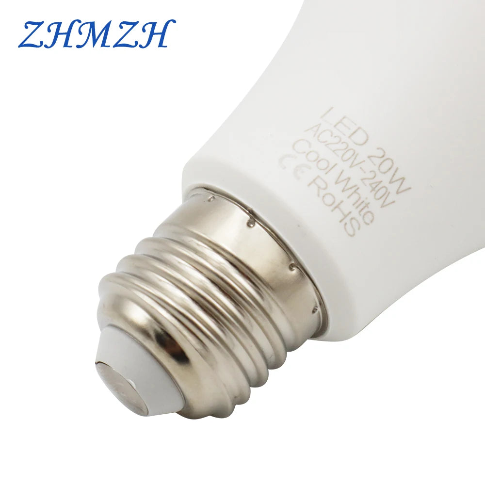 220V LED Light Bulb 3W 6W 9W 12W 15W 18W 20W Lamp Bulb E27 Ultra Brightness Energy Saving Table Lamp Bulbs Chandelier LED Bulb