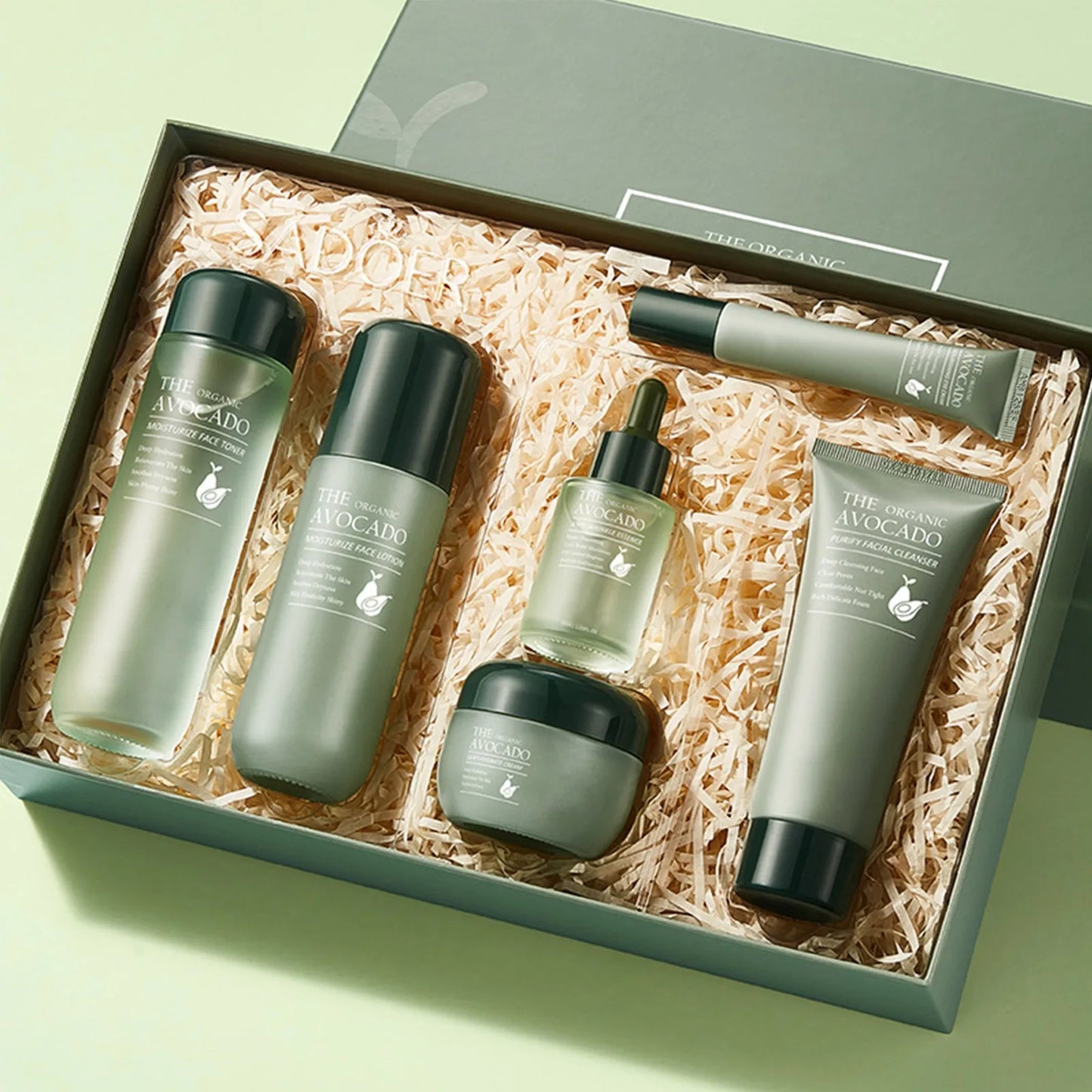 Organic Skin Care Set, Moisturizing Skin Care Set, For Moisturizing Skin, Anti-aging, Suitable For All Skin Types, Moisturizing