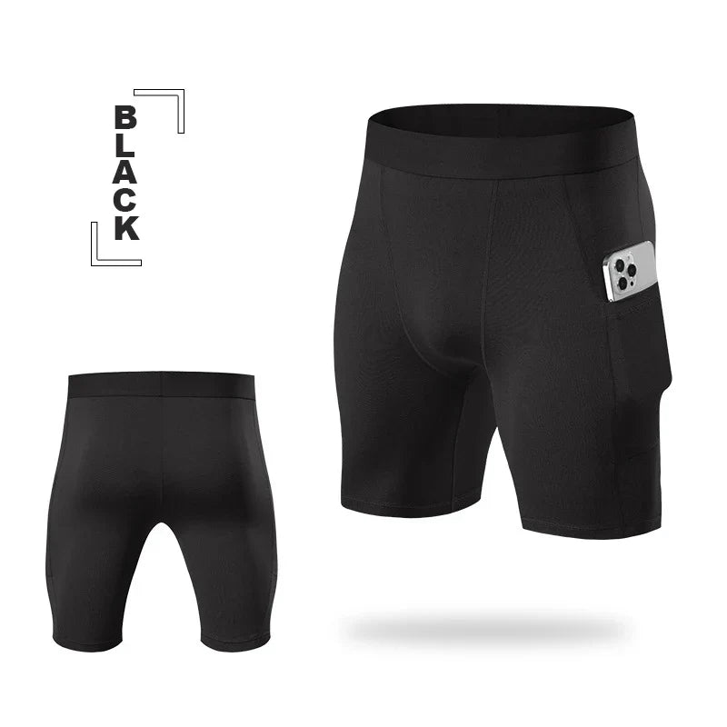 Compression Fitness Shorts Men