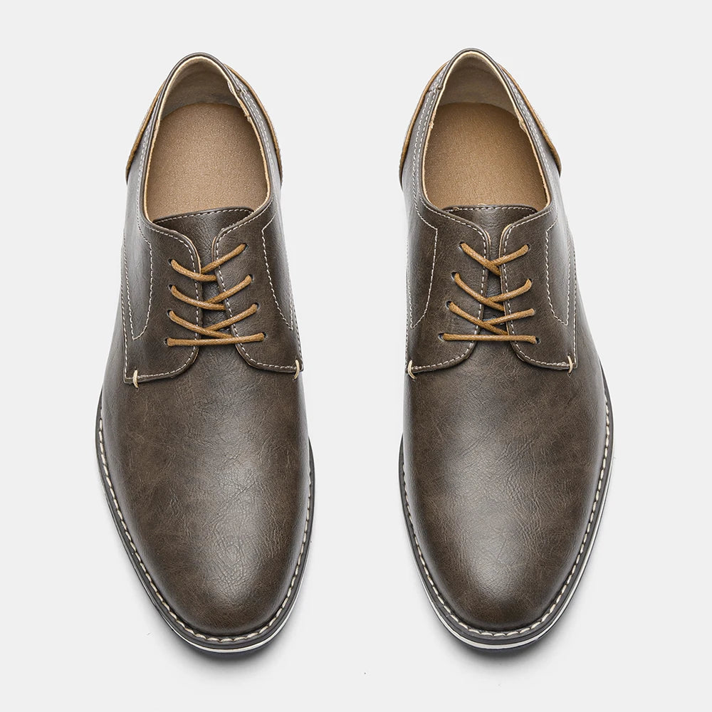 39~49 men shoes brand fashion comfortable men leather shoes #KD4163