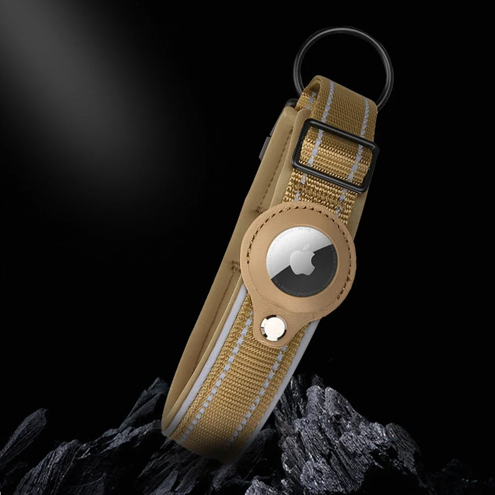 Pet Dog Accessories Apple Airtag Anti-Lost Dog Collar for Dog Protection Tracker Cat Dog Anti-Lost Locator Waterproof Dog leash