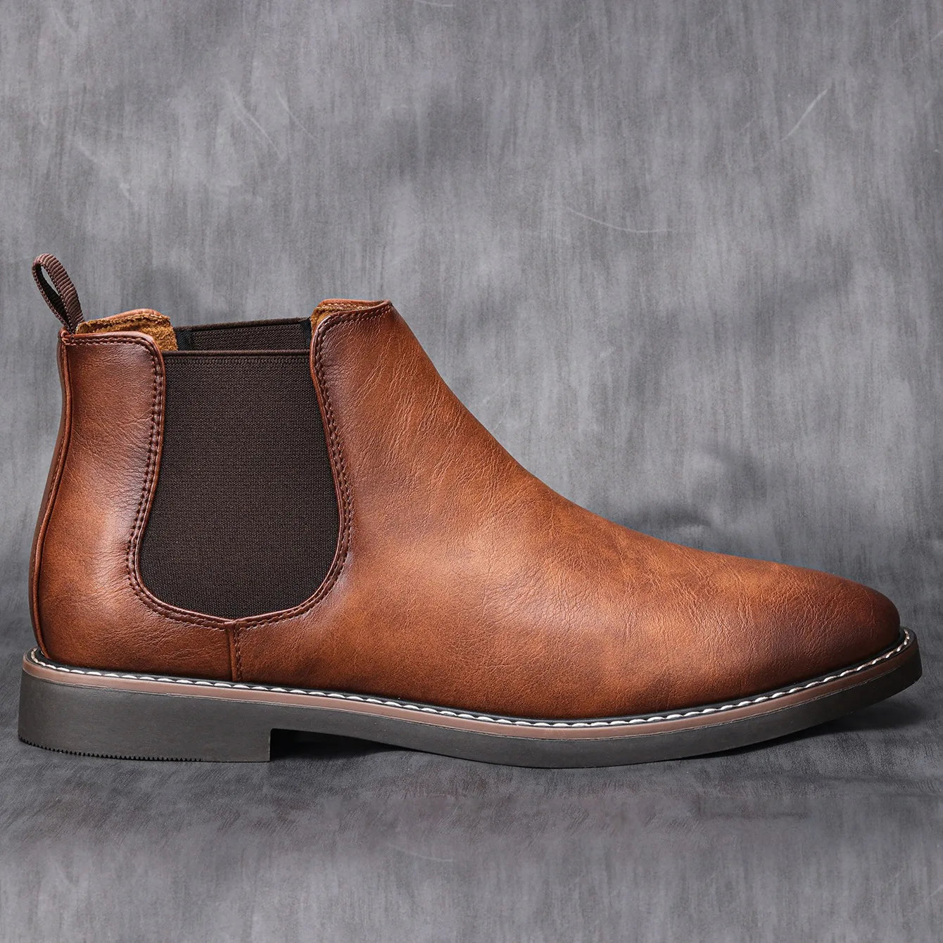 40~46 Men Chelsea Boots Brand Retro Comfortable Fashion Men Boots #KD5241