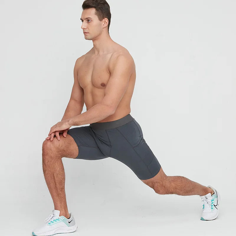 Compression Fitness Shorts Men