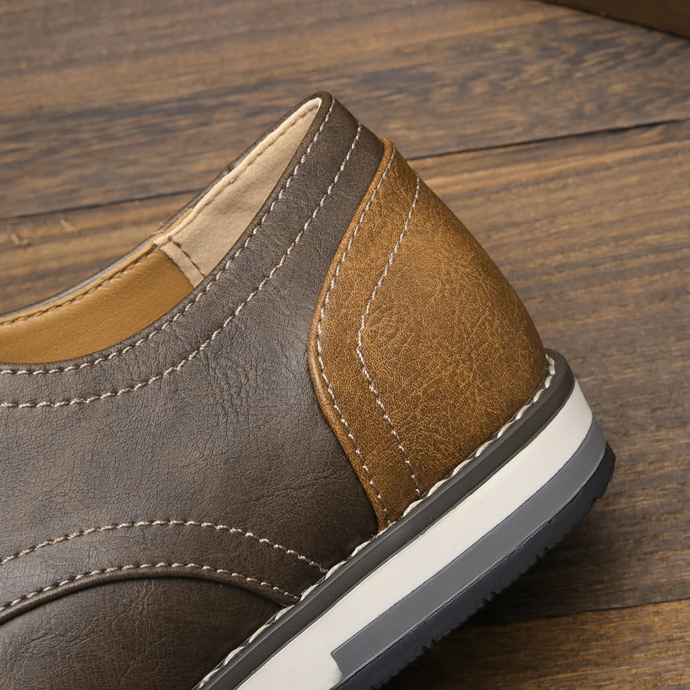 39~49 men shoes brand fashion comfortable men leather shoes #KD4163