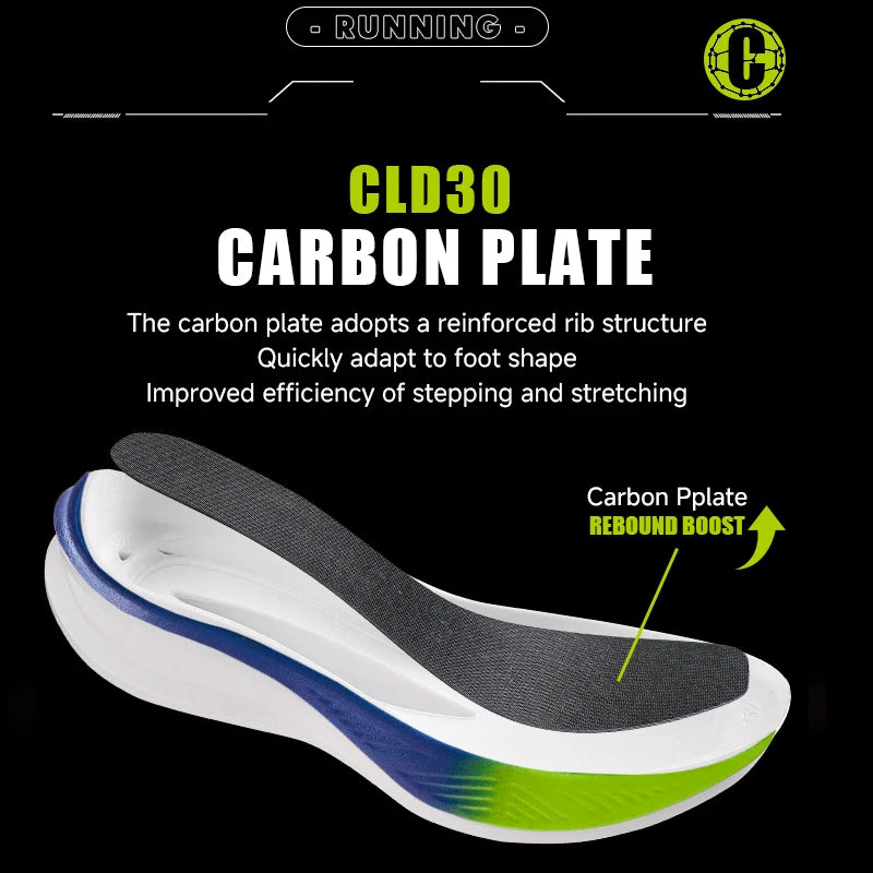 IRUNSVAN Men's Carbon Plate Sneakers Professional Marathon Racing Running Shoes High Quality Shoes Comfortable Sports Shoe