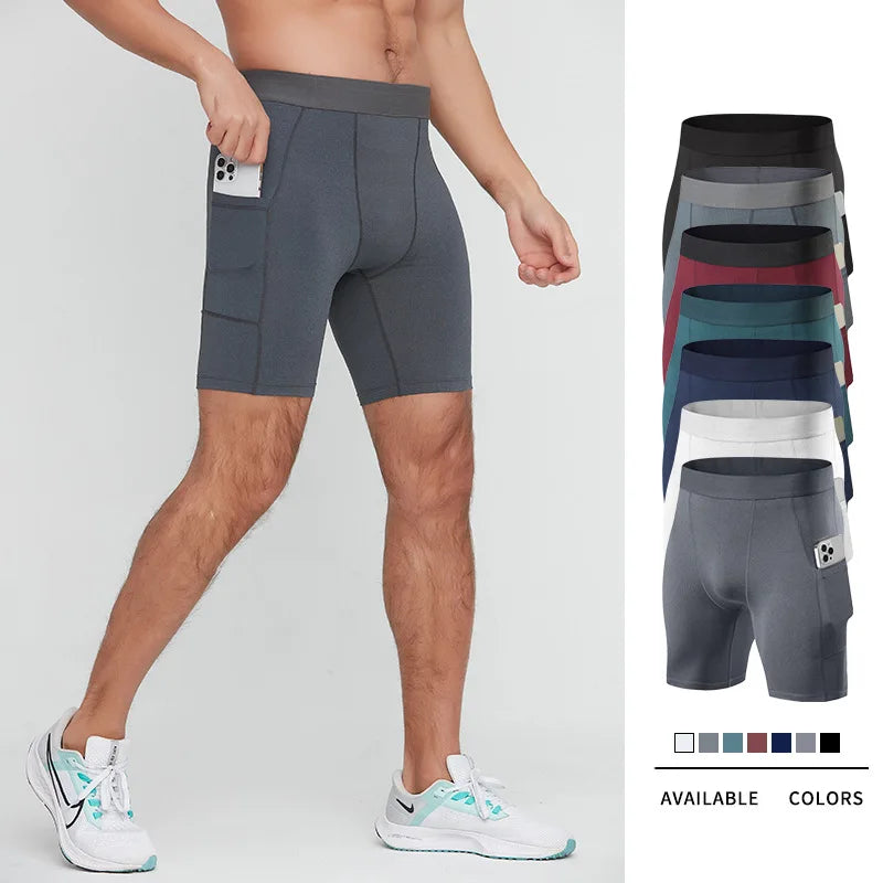 Compression Fitness Shorts Men