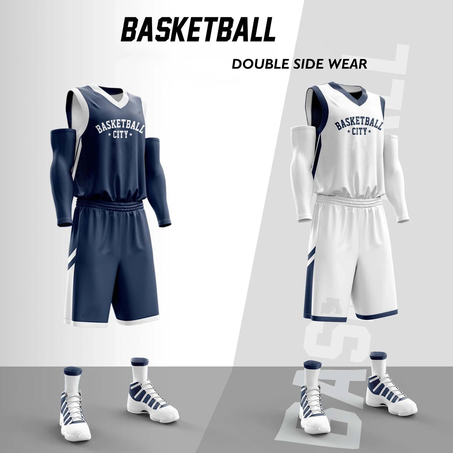 Basketball Jersey and Short Set Boys Men Uniform