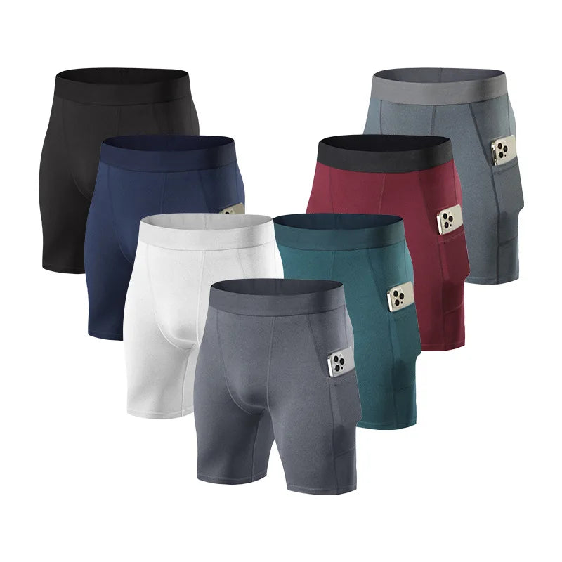 Compression Fitness Shorts Men