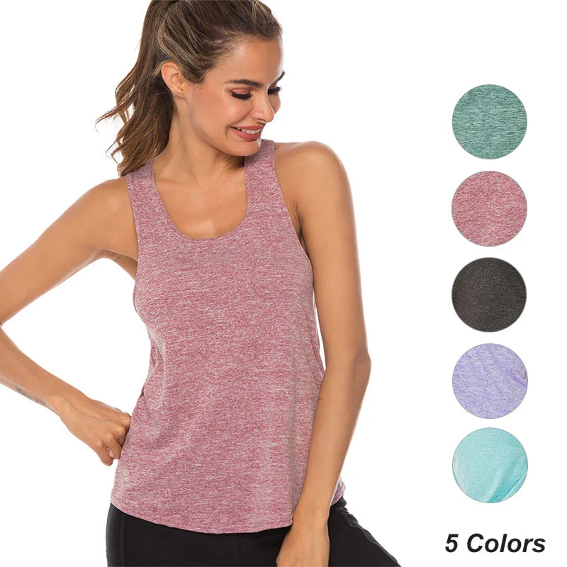 Women's VEQKING Sleeveless Workout Tank Tops