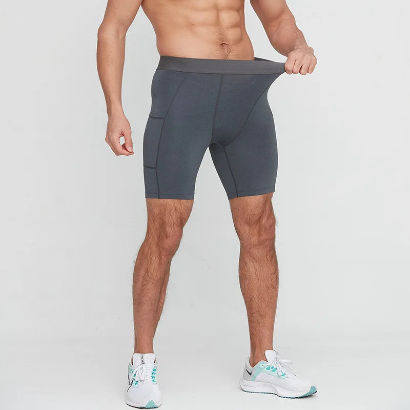 Compression Fitness Shorts Men
