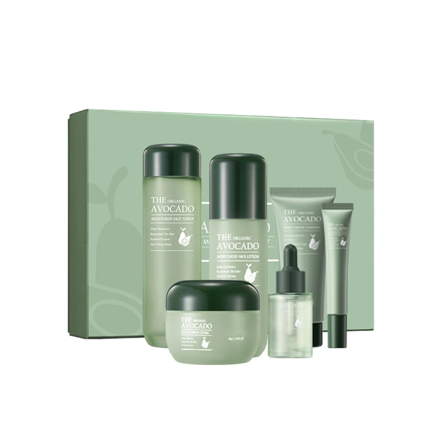 Organic Skin Care Set, Moisturizing Skin Care Set, For Moisturizing Skin, Anti-aging, Suitable For All Skin Types, Moisturizing