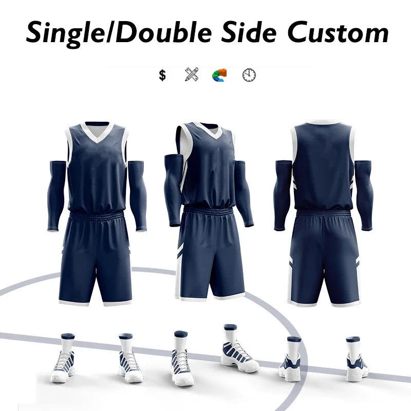 Basketball Jersey and Short Set Boys Men Uniform