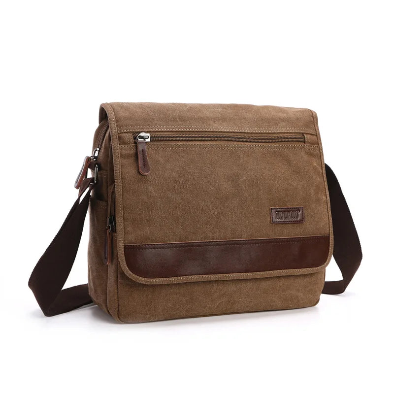 Canvas Bag Casual Travel Bolsa Masculina Unisex Crossbody Bag Messenger Bags for men Large Capacity