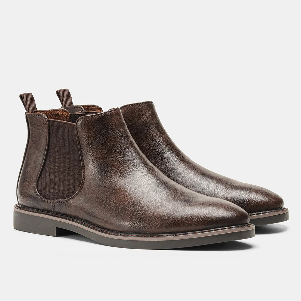 40~46 Men Chelsea Boots Brand Retro Comfortable Fashion Men Boots #KD5241