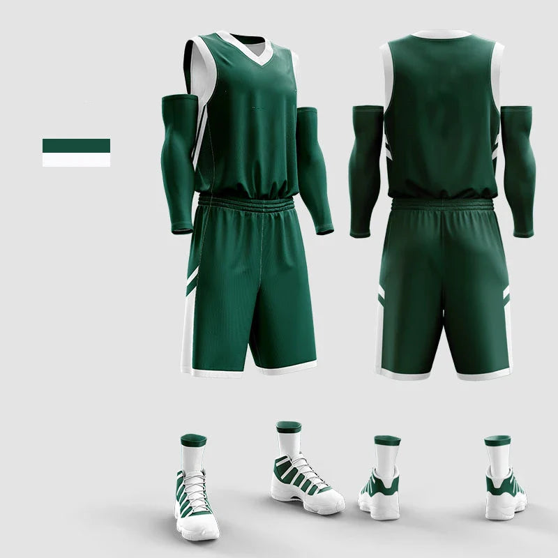 Basketball Jersey and Short Set Boys Men Uniform