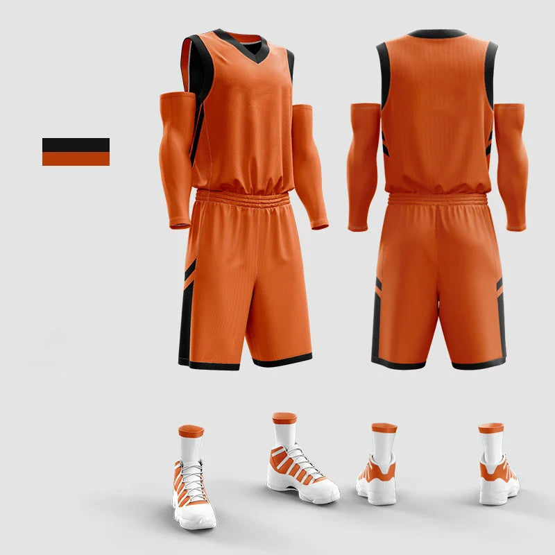 Basketball Jersey and Short Set Boys Men Uniform