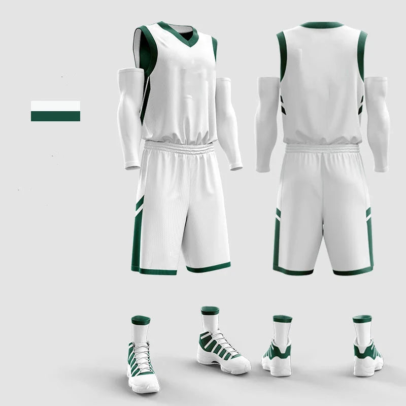 Basketball Jersey and Short Set Boys Men Uniform
