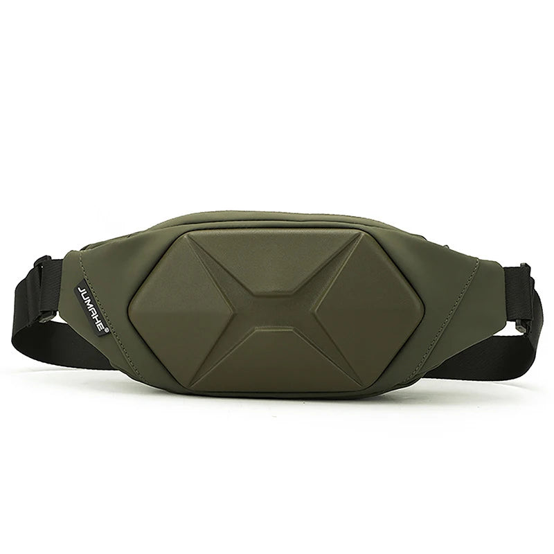 Fashion Waterproof Ride Waist Packs Solid Color Unisex Belt Bags Casual Travel Storage Phone Chest Pack Crossbody Bag Fanny Pack