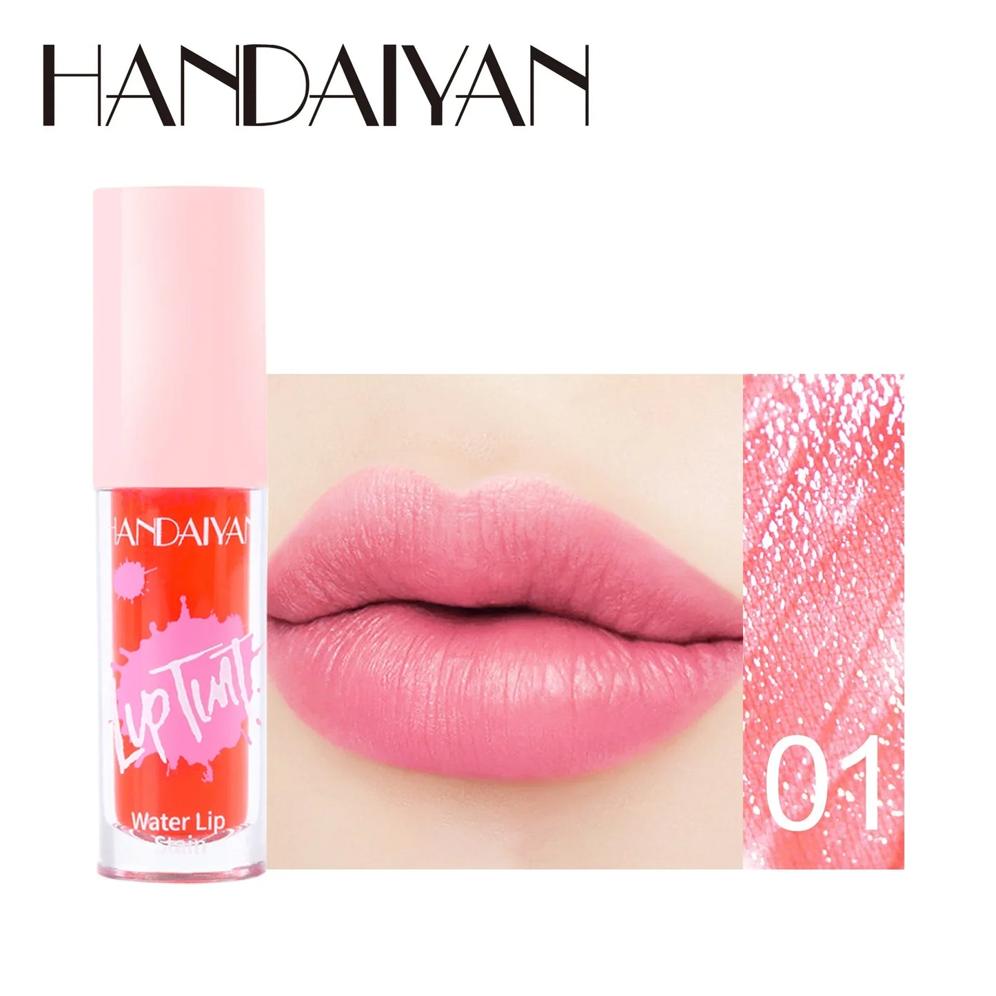 Fruit Juice Lip Tint Non-stick Cup Liquid Lipstick and Blush 2 In1 Waterproof Long Lasting Water Lip Stain Lips&cheek Makeup 1pc