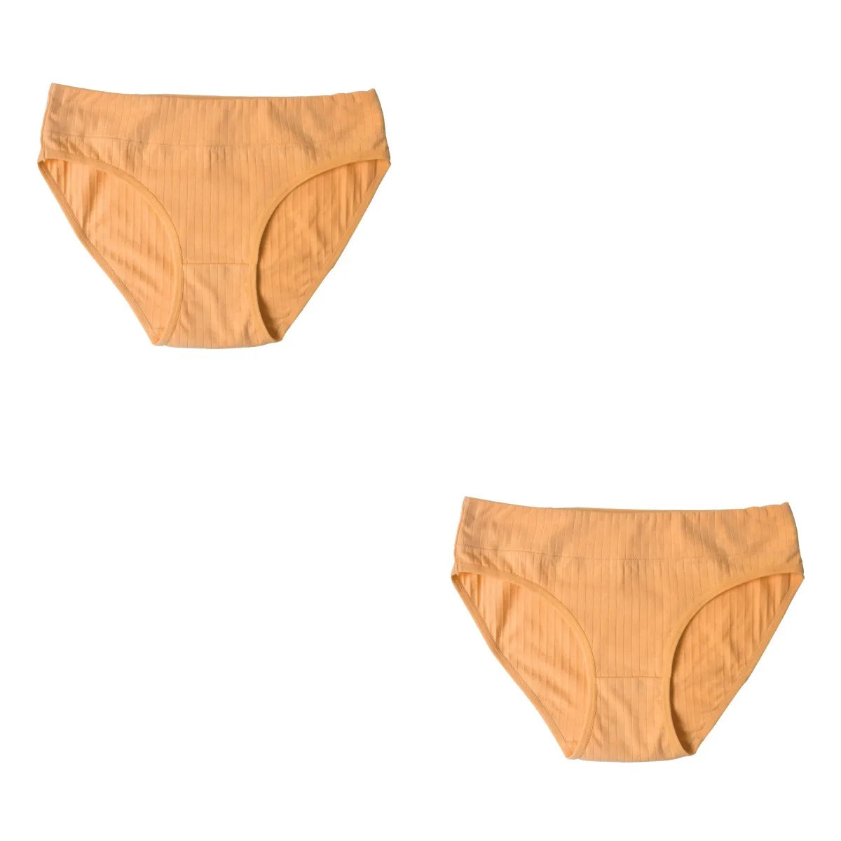 2PCS/Set Cotton Panties Women Low Waist Seamless Underwear Solid Color Comfort Breathable Briefs Sexy Lingerire M-XL Intimates