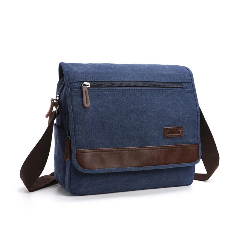 Canvas Bag Casual Travel Bolsa Masculina Unisex Crossbody Bag Messenger Bags for men Large Capacity