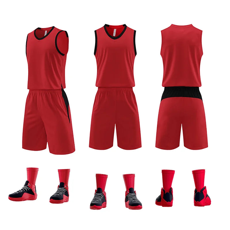 Basketball Jersey Set Quick Dry