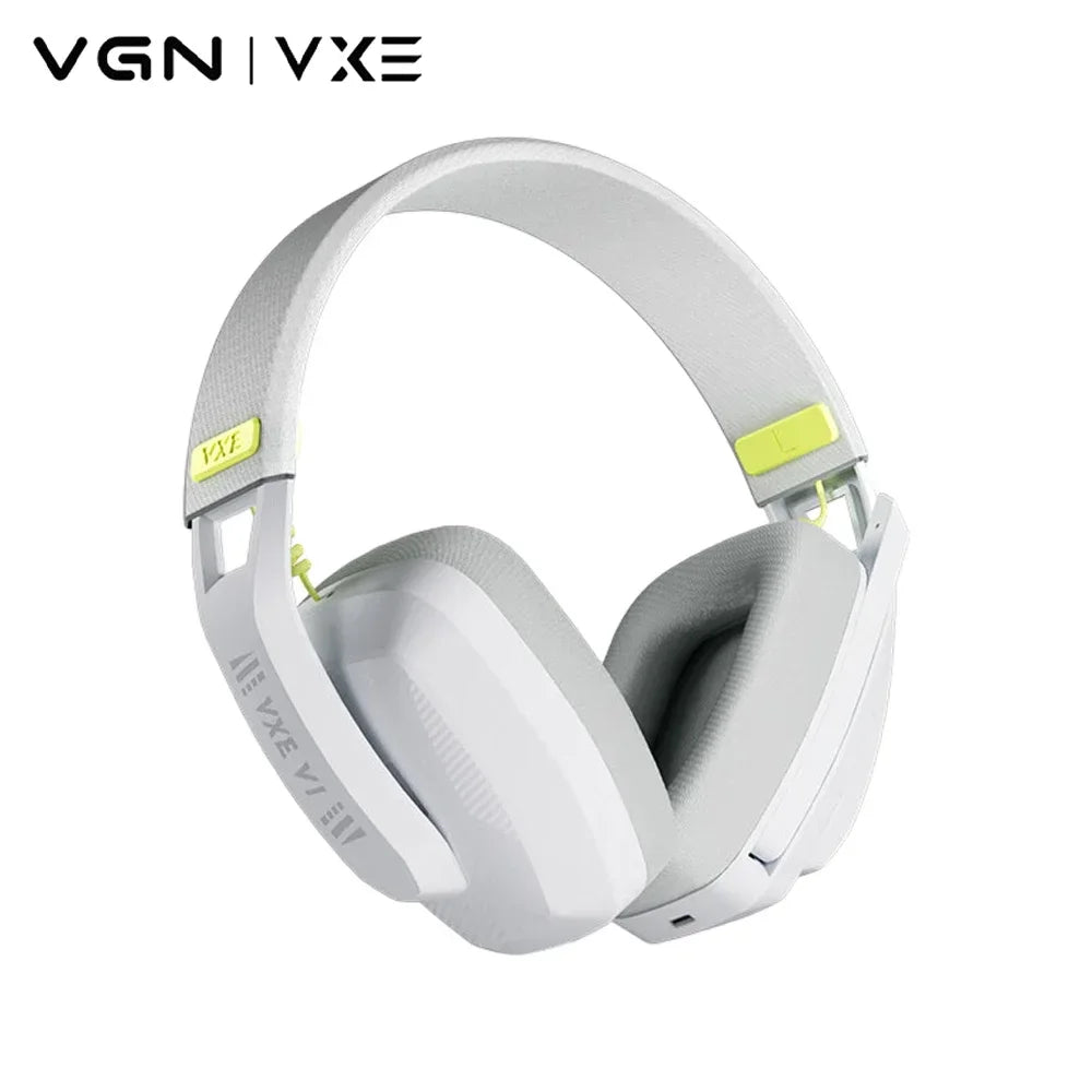 VGN VXE Siren V1 Wireless Headset Two Mode Bluetooth 5.3 2.4G FPS Gaming Headset Earphone Low Latency Light Weight Customize