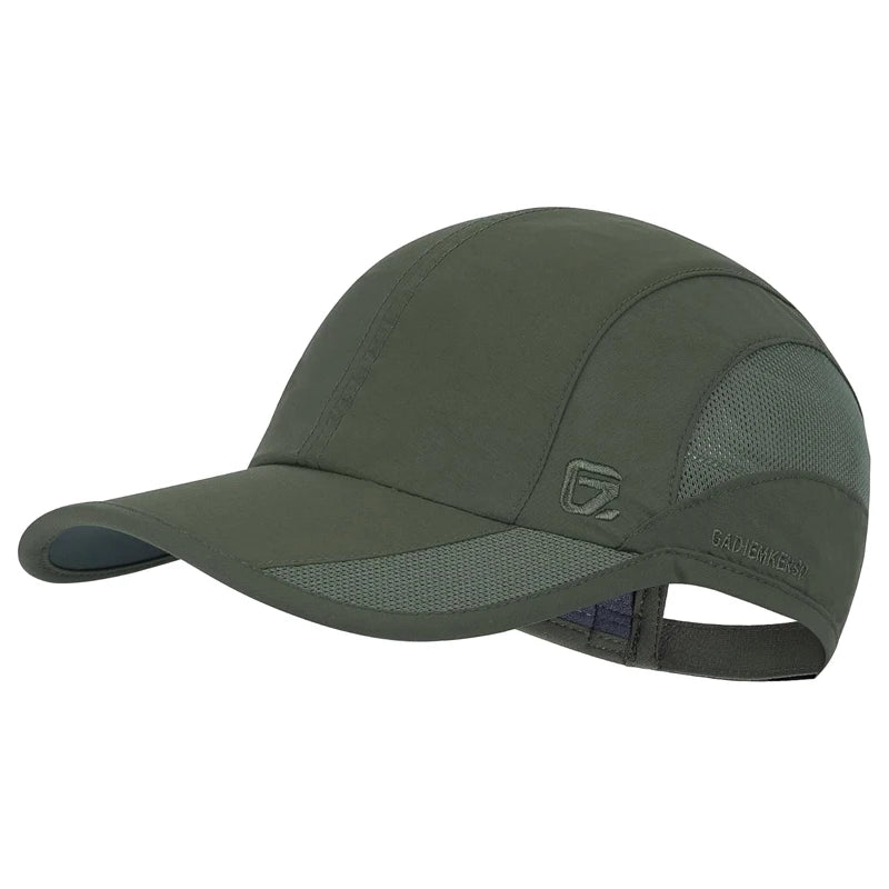 【GADIEMKENSD】 Unstructured Quick Dry Sports Cap Summer Sun Hat for Unisex UV Protection Baseball Caps M37