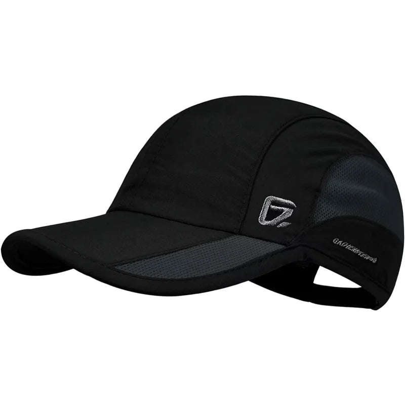 【GADIEMKENSD】 Unstructured Quick Dry Sports Cap Summer Sun Hat for Unisex UV Protection Baseball Caps M37