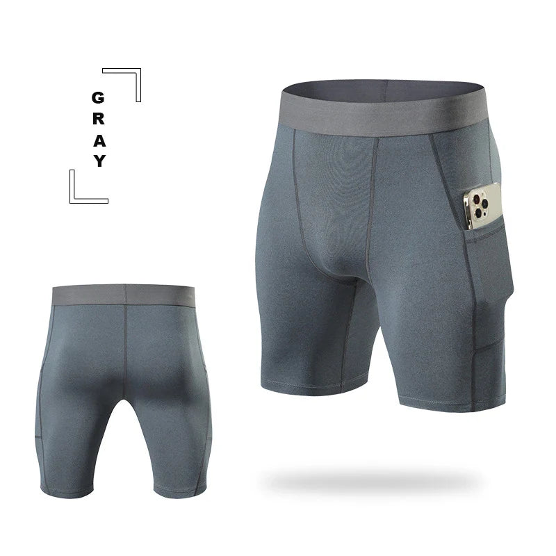 Compression Fitness Shorts Men