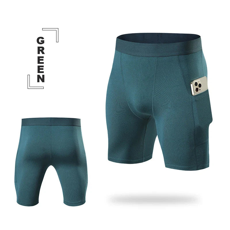 Compression Fitness Shorts Men