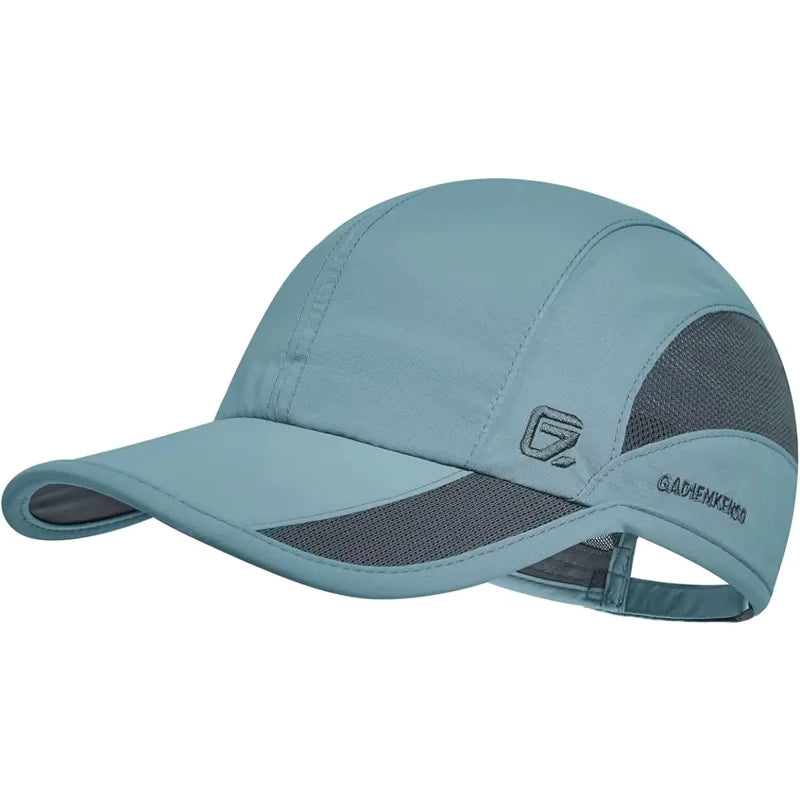 【GADIEMKENSD】 Unstructured Quick Dry Sports Cap Summer Sun Hat for Unisex UV Protection Baseball Caps M37