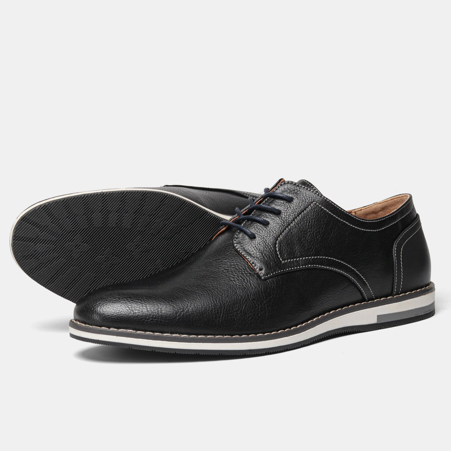 39~49 men shoes brand fashion comfortable men leather shoes #KD4163