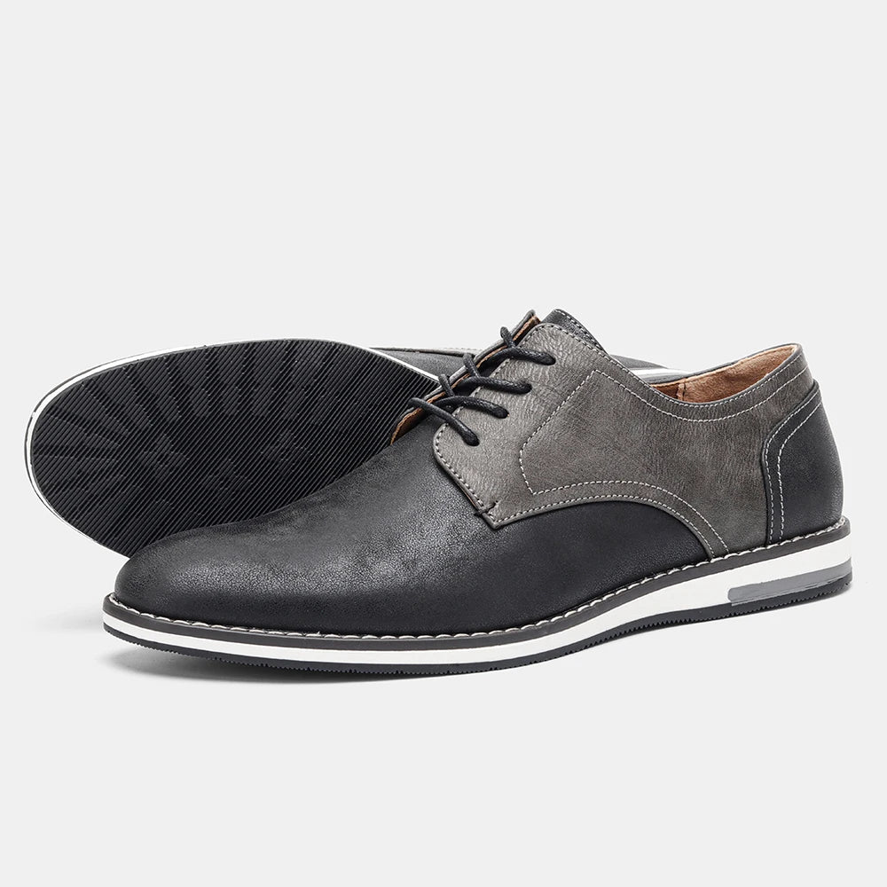 39~49 men shoes brand fashion comfortable men leather shoes #KD4163
