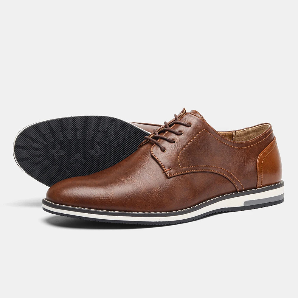 39~49 men shoes brand fashion comfortable men leather shoes #KD4163