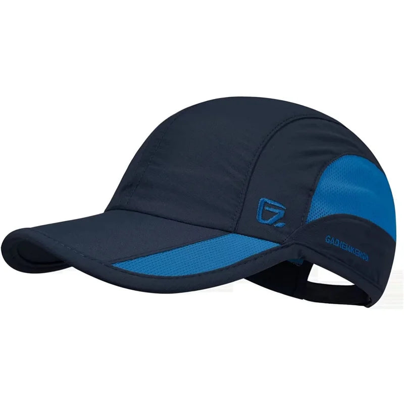 【GADIEMKENSD】 Unstructured Quick Dry Sports Cap Summer Sun Hat for Unisex UV Protection Baseball Caps M37