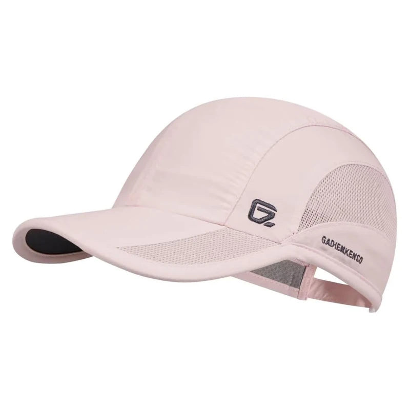 【GADIEMKENSD】 Unstructured Quick Dry Sports Cap Summer Sun Hat for Unisex UV Protection Baseball Caps M37