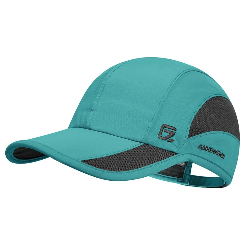 【GADIEMKENSD】 Unstructured Quick Dry Sports Cap Summer Sun Hat for Unisex UV Protection Baseball Caps M37