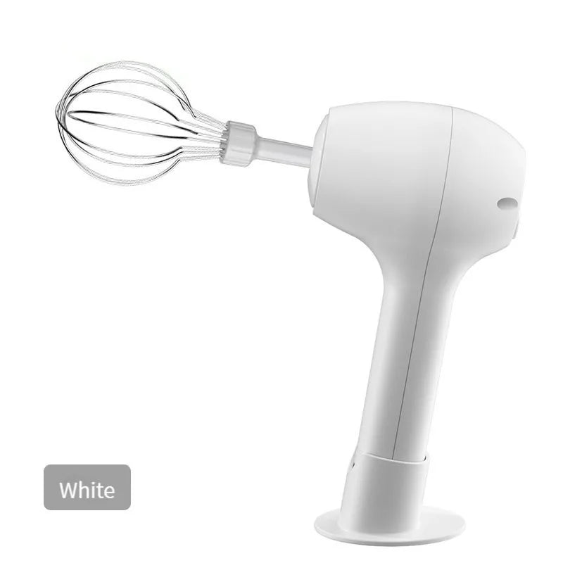 Wireless Portable Electric Food Mixer Automatic Whisk Dough Egg Beater Baking Cake Cream Whipper Kitchen Tool