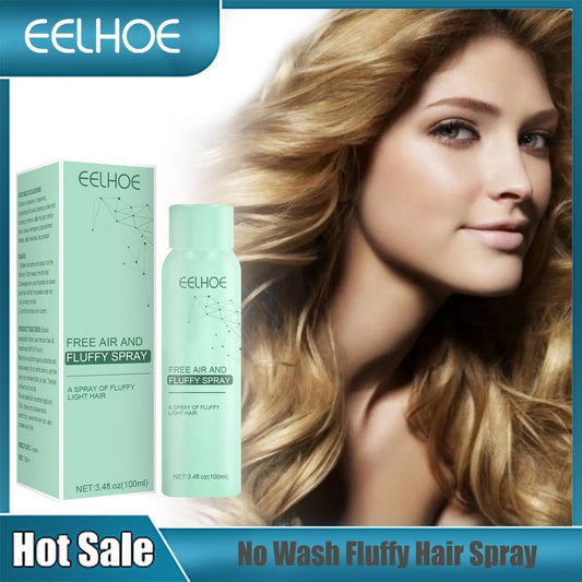 EELHOE No Wash Shampoo Free Air and Fluffy Spray Hair Refreshing Spray Oil Control Dry Hair Shampoo Fluffy Volumizing Hair Spray