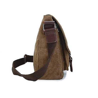 Men's Vintage Canvas Bag Men Casual Crossbody Bag For Men Messenger Bag Man Travel Shoulder Bags Bolsa Masculina High Quality