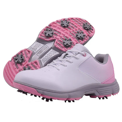 Thestron Pink Women's Golf Cleats