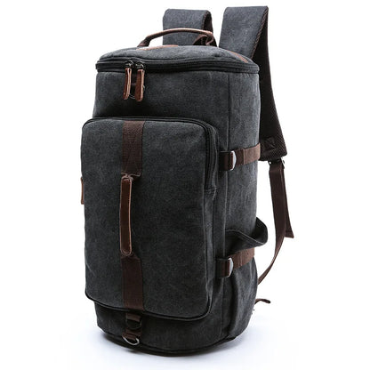 Men's Luggage Backpack Canvas Travel Bags Brand Large Capacity Luggage Bags Weekend Bags Travel Men Large capacity Duffel