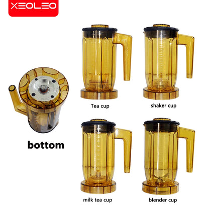 XEOLEO 4 in 1 Tea Breawing Machine Bubble Tea Teapresso Machine Multifunction Food Blender Smoothie Maker Brew Cream Milk Shaker