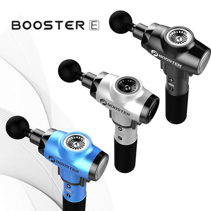 Booster E Massage Gun Deep Tissue Massager Therapy Body Muscle Stimulation Pain Relief for EMS Pain Relaxation Fitness Shaping