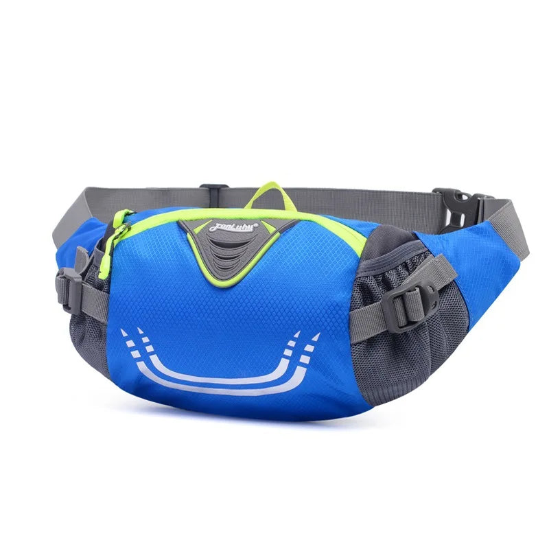 Bike Riding Cycling Running Fishing Hiking Waist Bag Fanny Pack Outdoor Belt Kettle Pouch Gym Sport Fitness Water Bottle Pocket