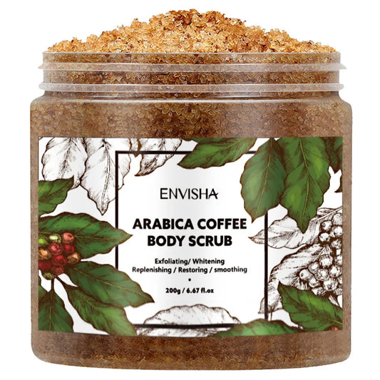 ENVISHA Coffee Body Massage Scrub Cream Exfoliating Moisturizing Nourish Soften Whitening Skin Care Beauty Health Shrink Pores