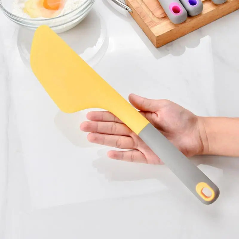 Extra Large Silicone Cream Baking Scraper 34cm Non Stick Butter Spatula Smoother Spreader Heat Resistant Cookie Pastry Scraper