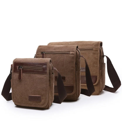 Canvas Bag Casual Travel Bolsa Masculina Unisex Crossbody Bag Messenger Bags for men Large Capacity