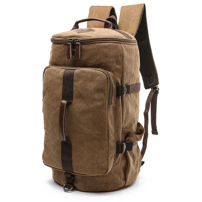 Men's Luggage Backpack Canvas Travel Bags Brand Large Capacity Luggage Bags Weekend Bags Travel Men Large capacity Duffel